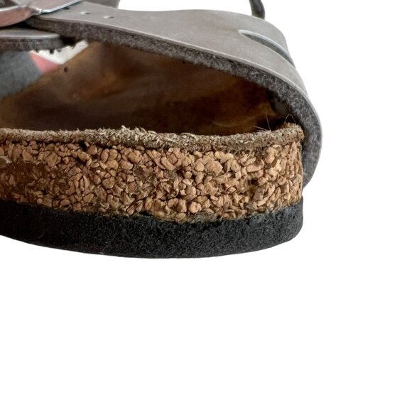 Birkenstock Rio kids sandals Electric Metallic Silver birko flor EU 28 kids 10 - Picture 11 of 13